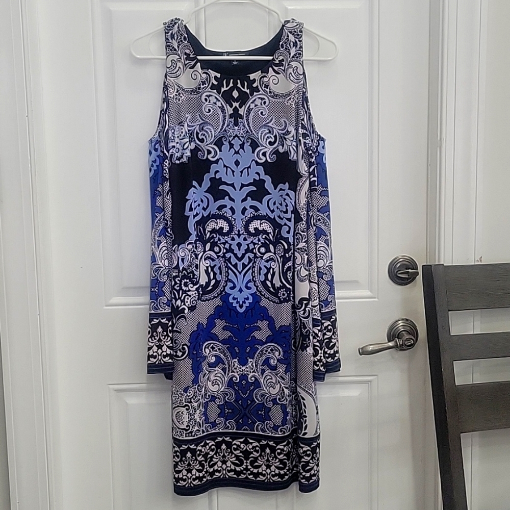 Beautiful women's dress medium cold shoulder INC (international concepts)